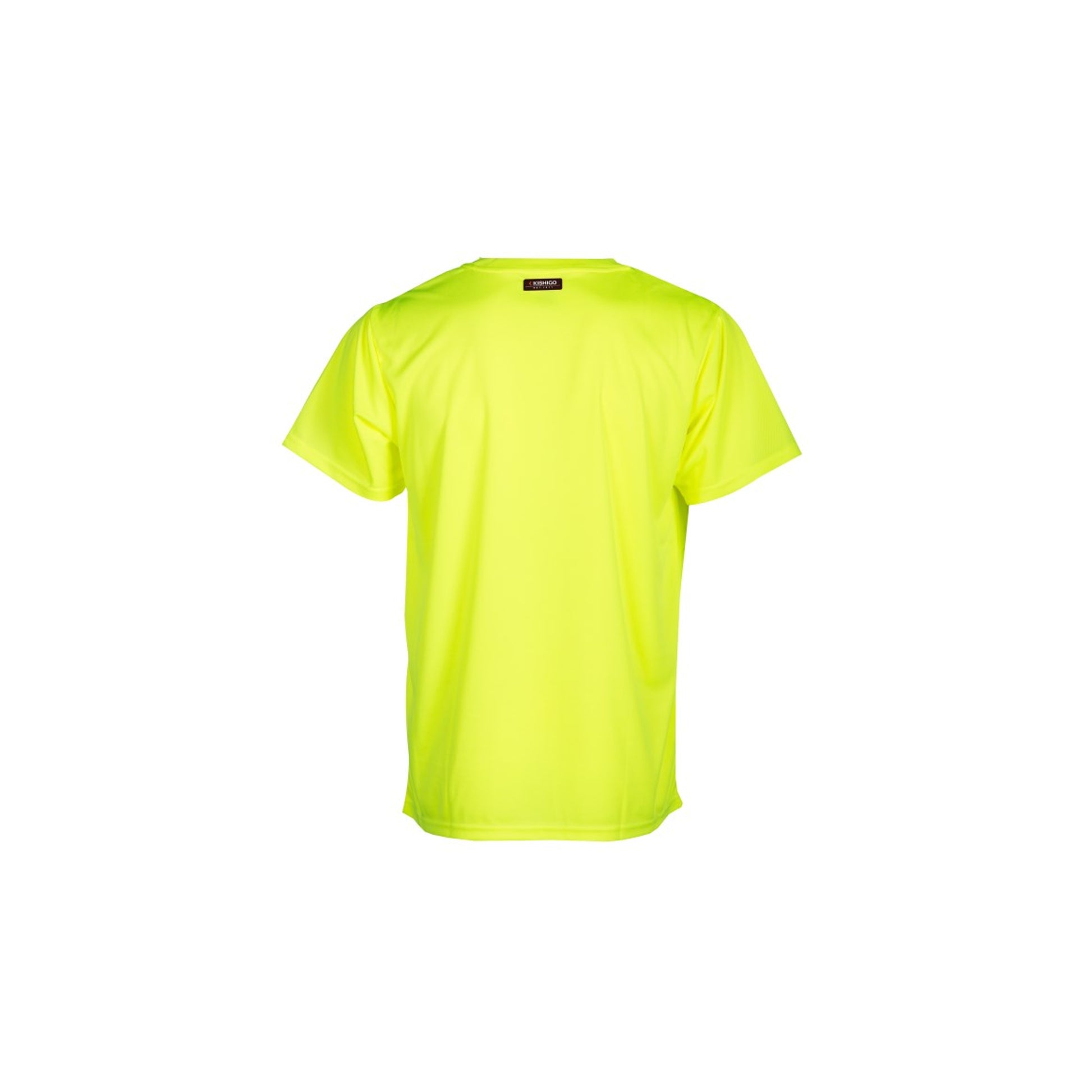 ML Kishigo 9124 Lime Short Sleeve T-Shirt - back