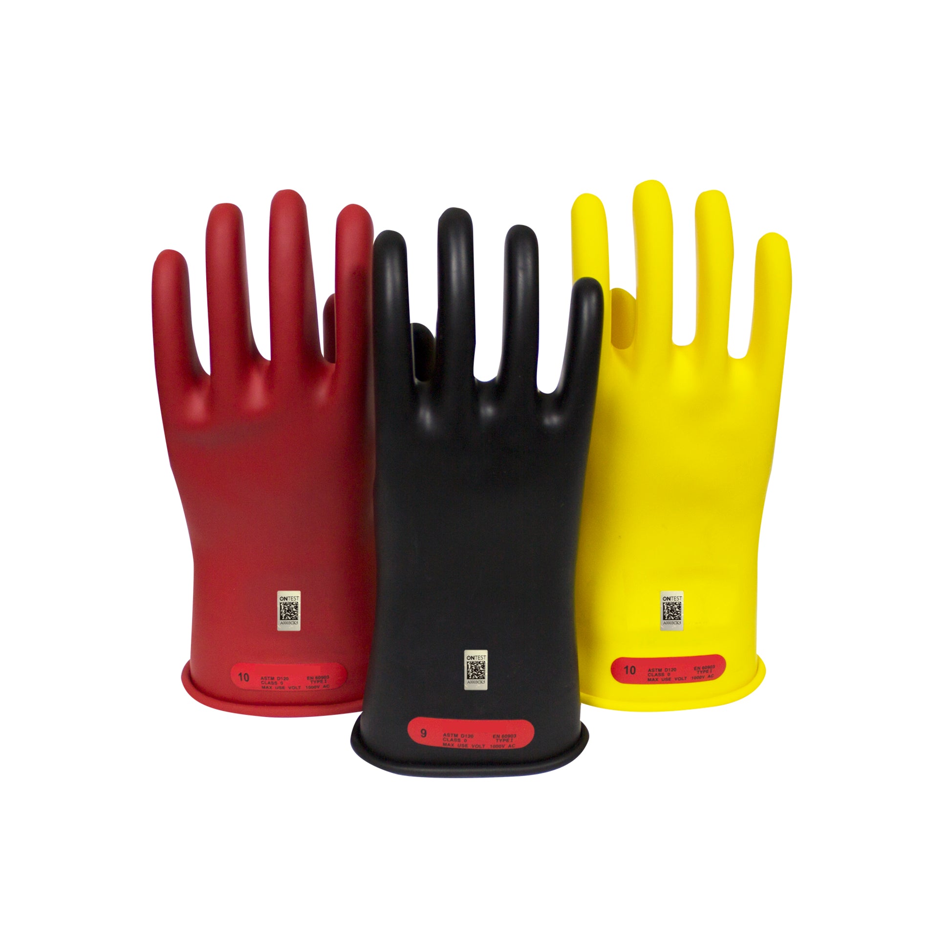 Enespro Class 0 Rubber Voltage 11" Gloves - GC0_ _ _