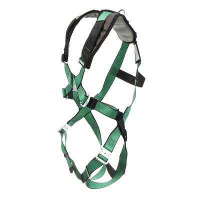 MSA V-FORM+ Harness w/Back D-Ring - Quick Connect Leg Straps - Standard - 10206101