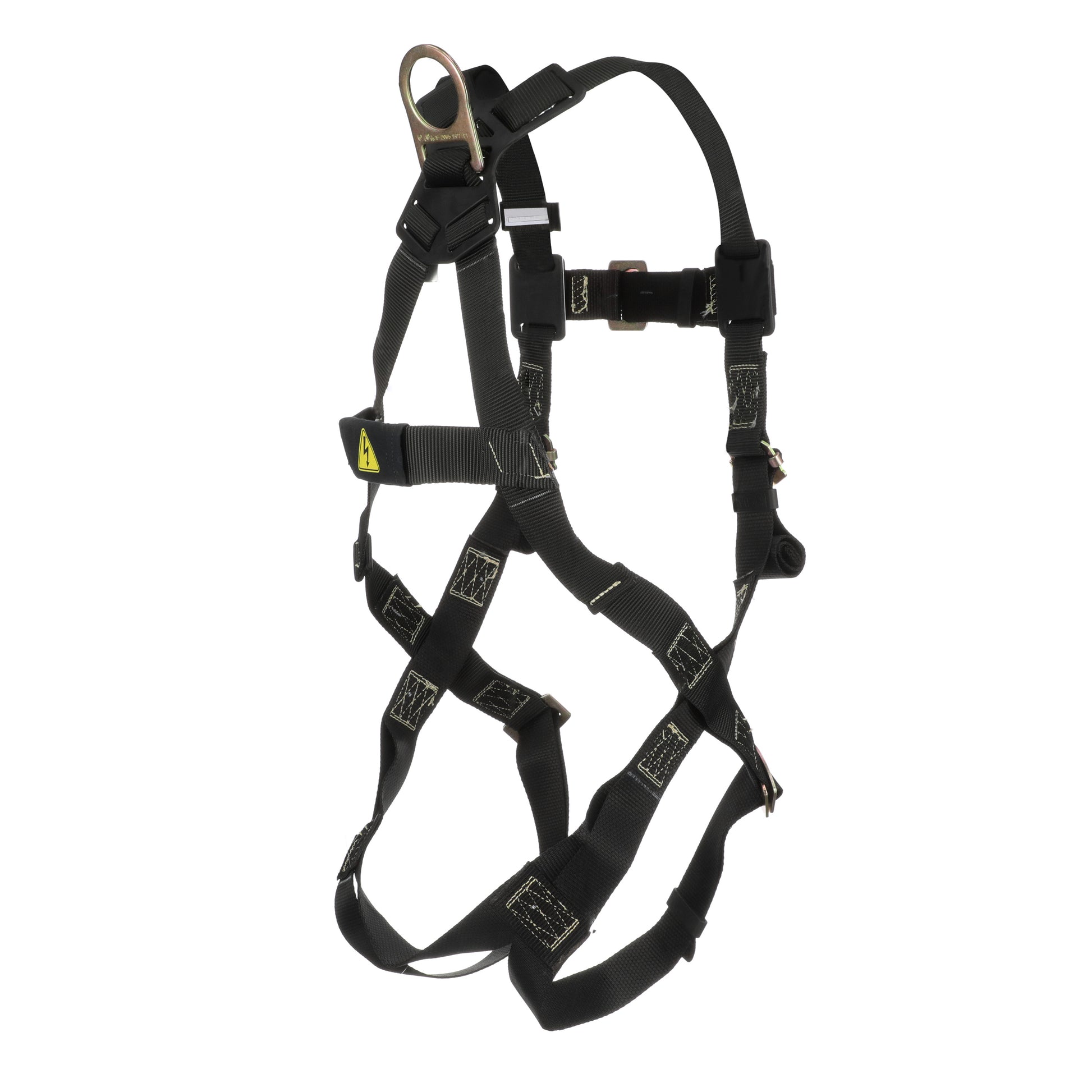 MSA Workman Arc Flash Vest-Style Harness w/Back D-Ring - Tongue Buckle leg straps - Standard (STD) - 10152637