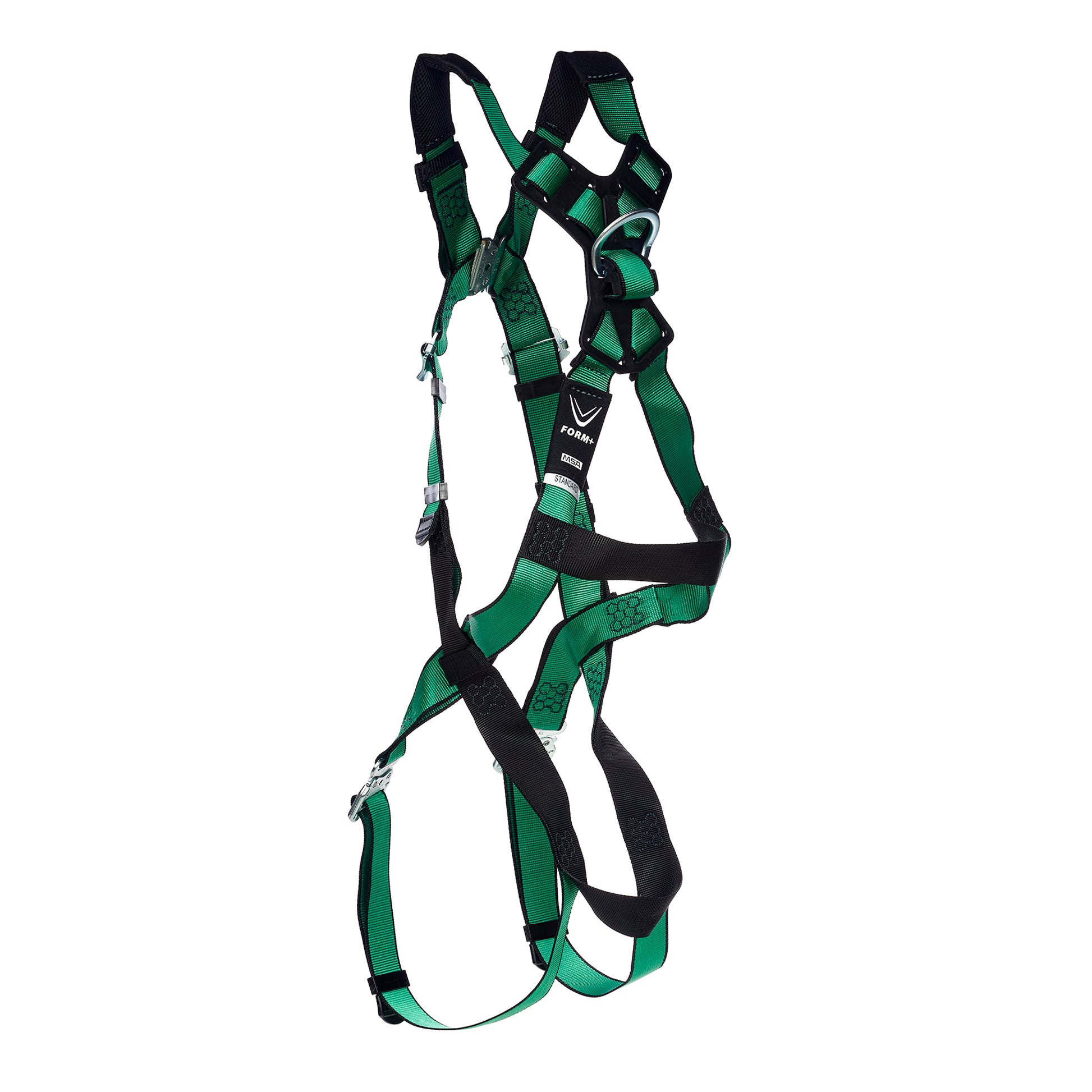 MSA V-FORM+ Harness w/Back D-Ring - Quick Connect Leg Straps - Standard - 10206133