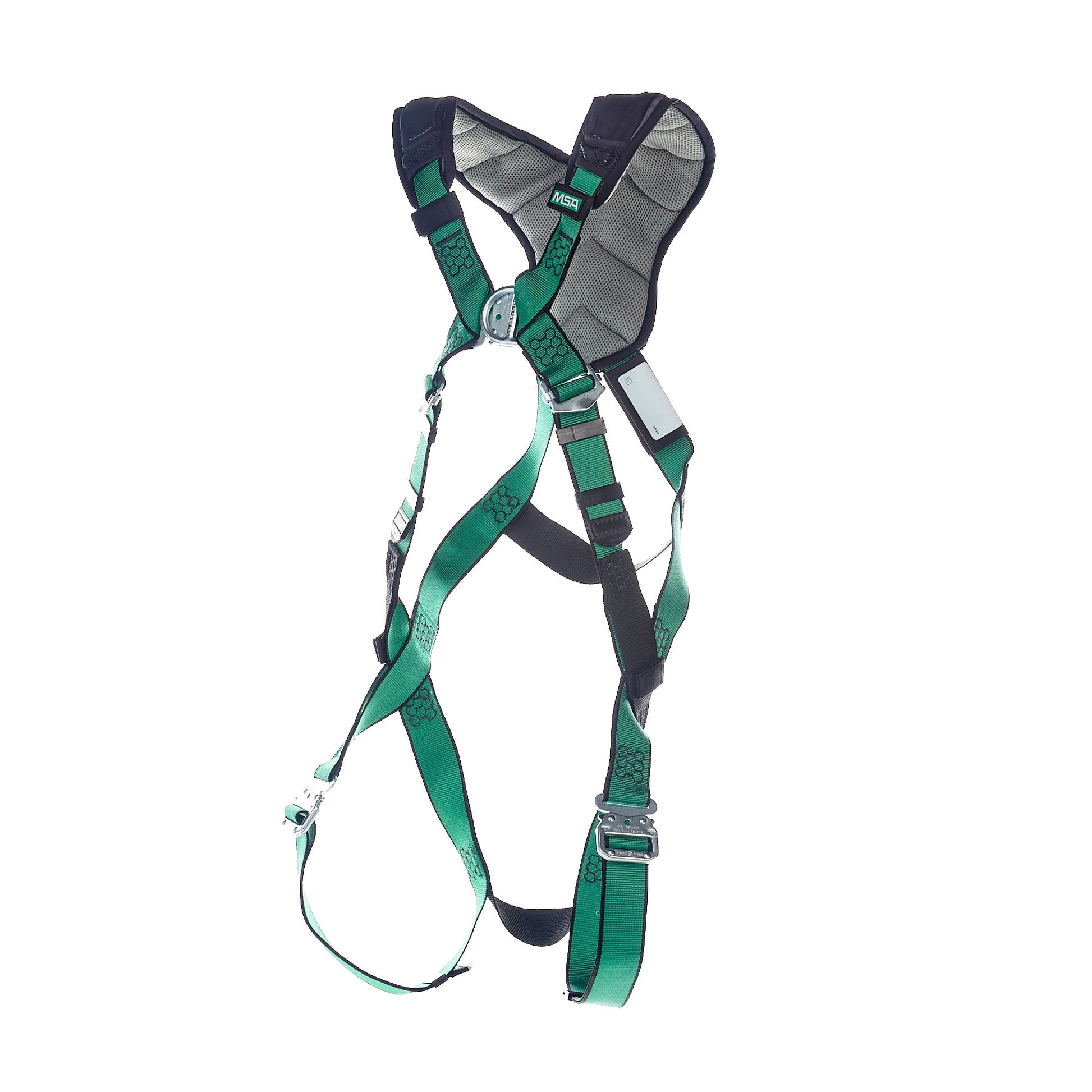 MSA V-FORM+ Harness w/Back & Front D-Rings - Quick Connect Leg Straps - Standard - 10206109