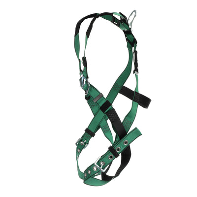 MSA V-FORM Harness w/Back D-Ring - Tongue Buckle Leg Straps - Extra Small - 10196702