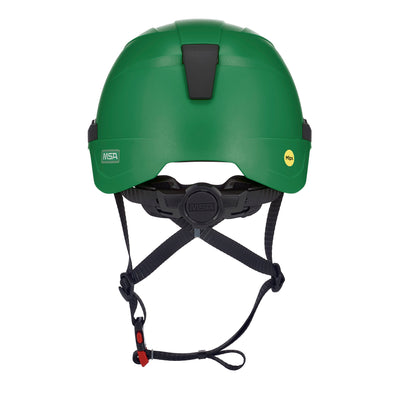 MSA V-Gard H2 Type II Class C Safety Helmet - Mips - Vented - Green - 10242820