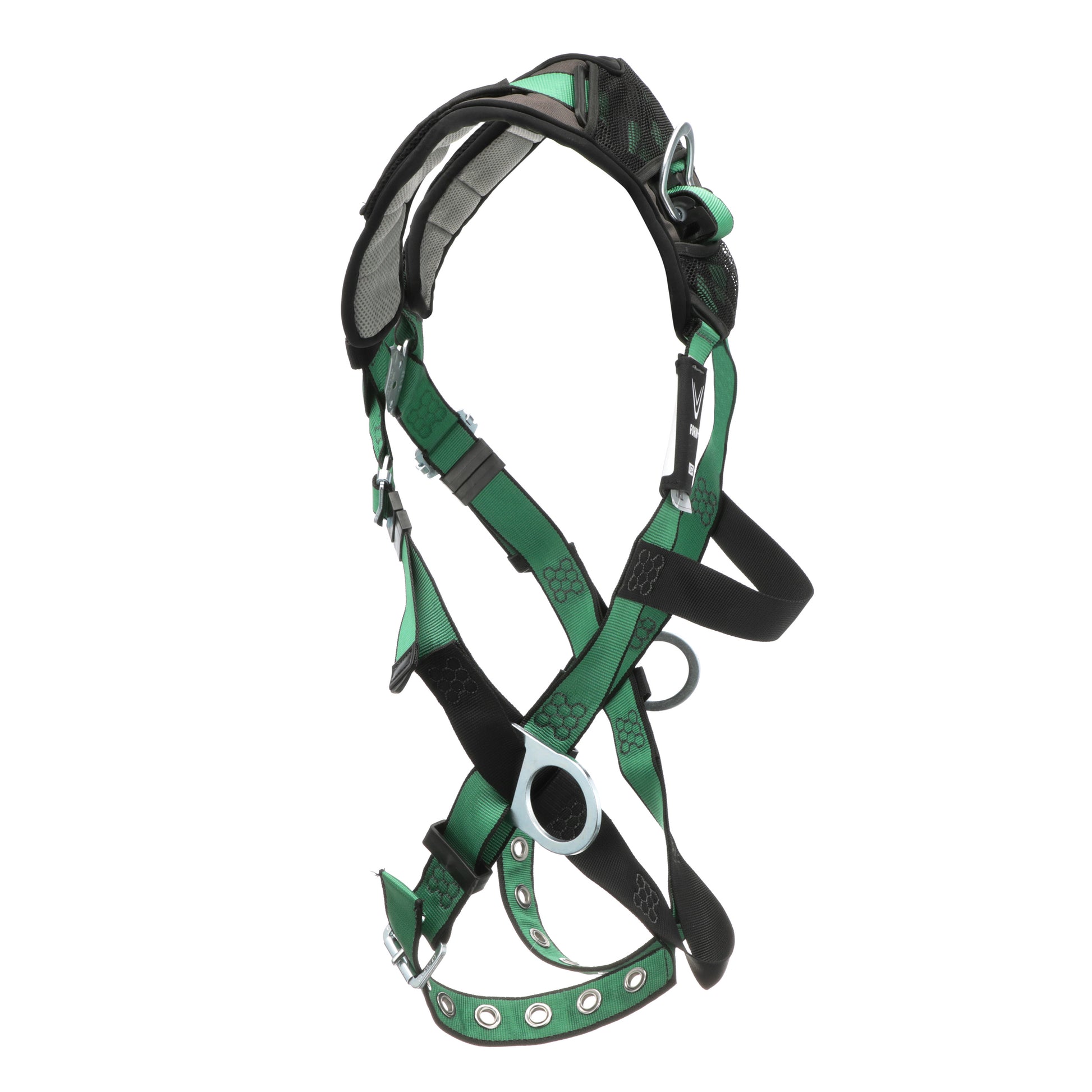 MSA V-FORM+ Harness w/Back & Side D-Rings - Tongue Buckle Leg Straps - Extra Large - 10206090