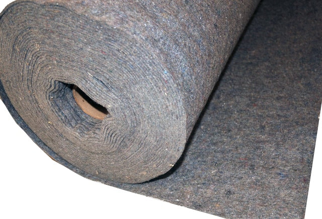UltraTech International Filter-Tex:  30" wide x 250' long roll 12 oz. Per sq. yd. Gray - 9314