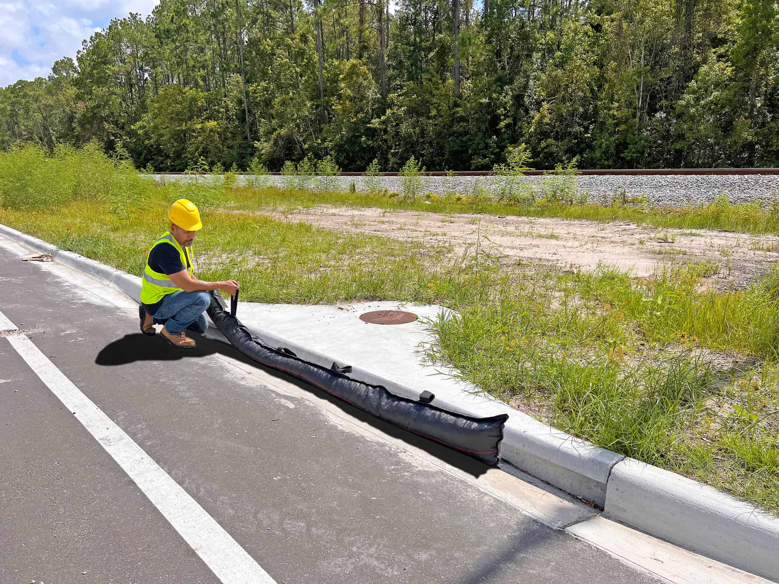 UltraTech International Gutter Guard RT 7" Dia. X 6'L  - 9144