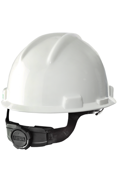 MSA Slotted Hard Hat with Ratchet Suspension) - I ZHH475358