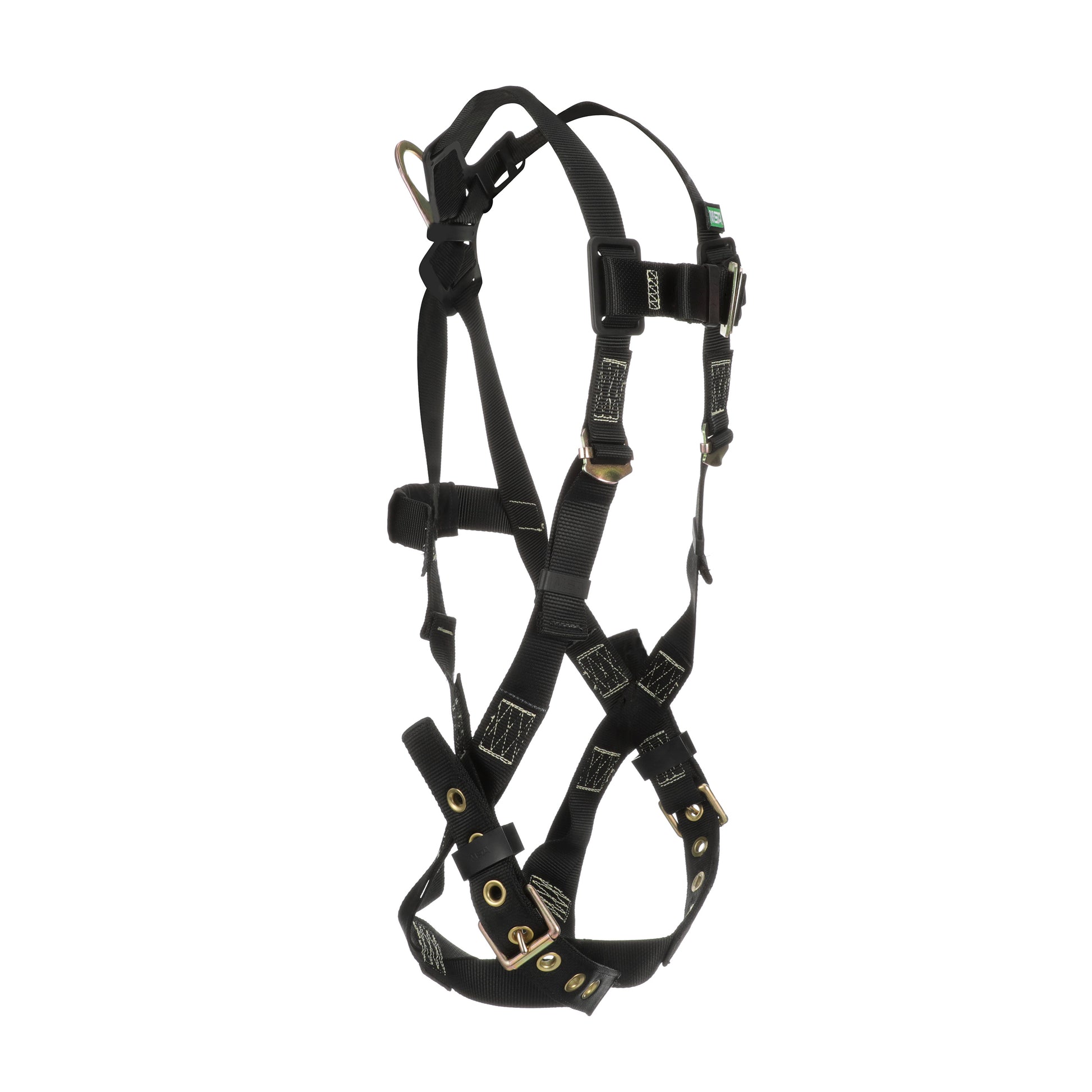 MSA Workman Arc Flash Vest-Style Harness w/Back D-Ring - Qwik-Fit leg straps - Standard (STD) - 10152652
