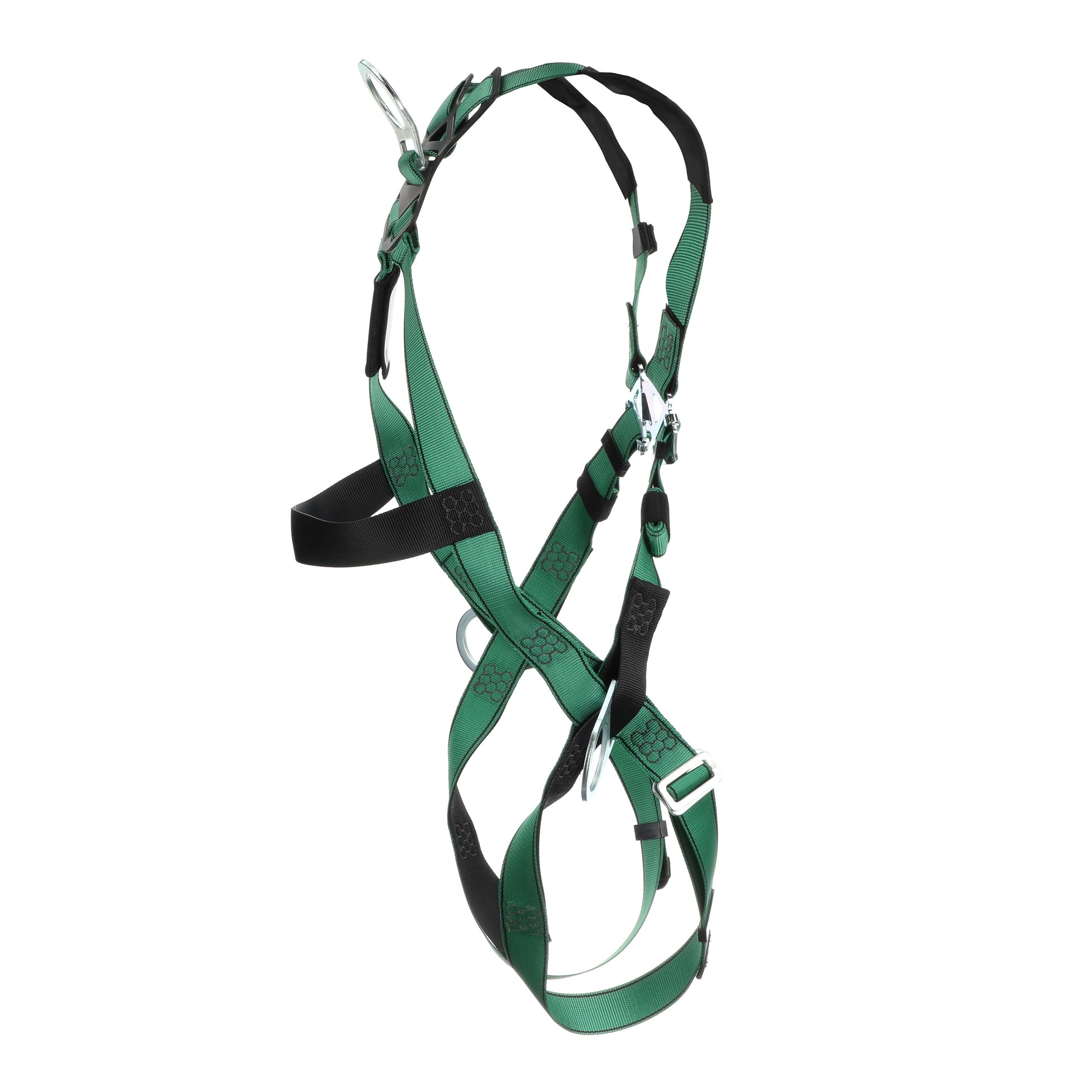 MSA V-FORM Harness w/Back & Side D-Rings - Qwik-Fit Leg Straps - Super Extra Large - 10197232