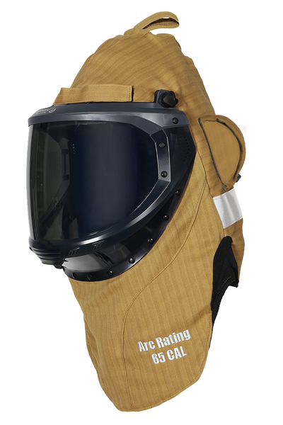 Enespro 65 cal Arc Flash Lift Front Hood with Dual Fans - EN653FKVKH01AL