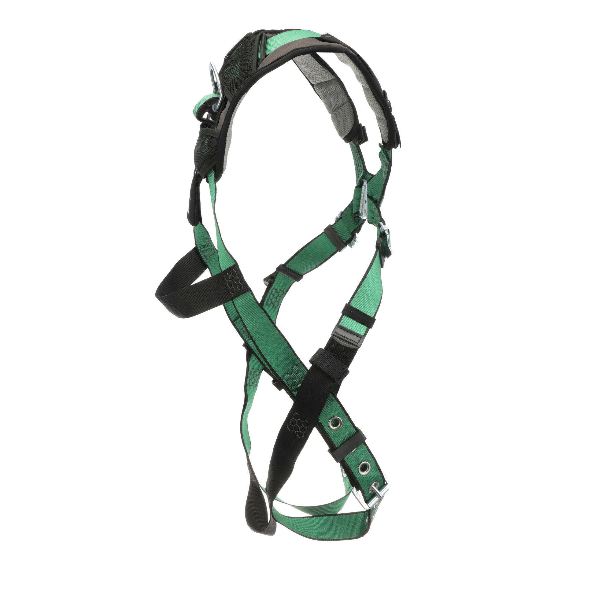 MSA V-FORM+ Harness w/Back & Front D-Rings - Tongue Buckle Leg Straps - Extra Small - 10206092