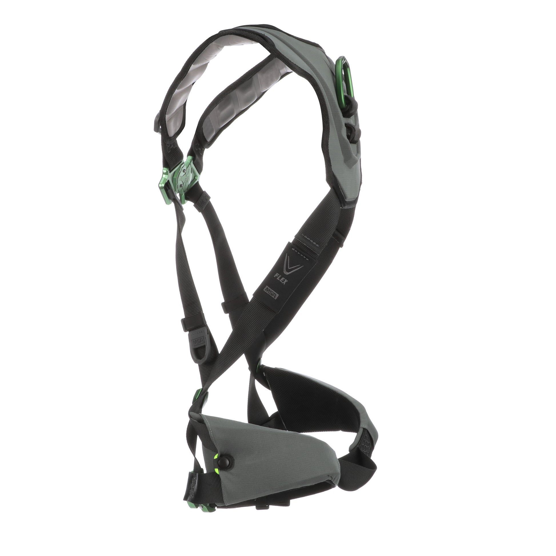 MSA V-FLEX Harness w/Back D-Ring - Quick Connect Leg Straps - Extra Small - 10239822