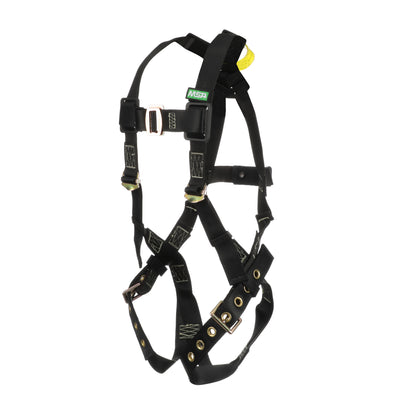 MSA Workman Arc Flash Vest-Style Harness w/Back Web Loop - Tongue Buckle leg straps - Standard (STD) - 10152633