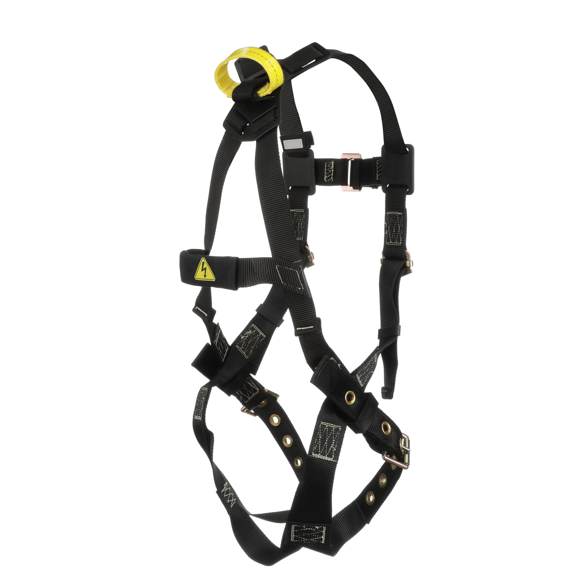 MSA Workman Arc Flash Vest-Style Harness w/Back Web Loop - Tongue Buckle leg straps - Standard (STD) - 10152633