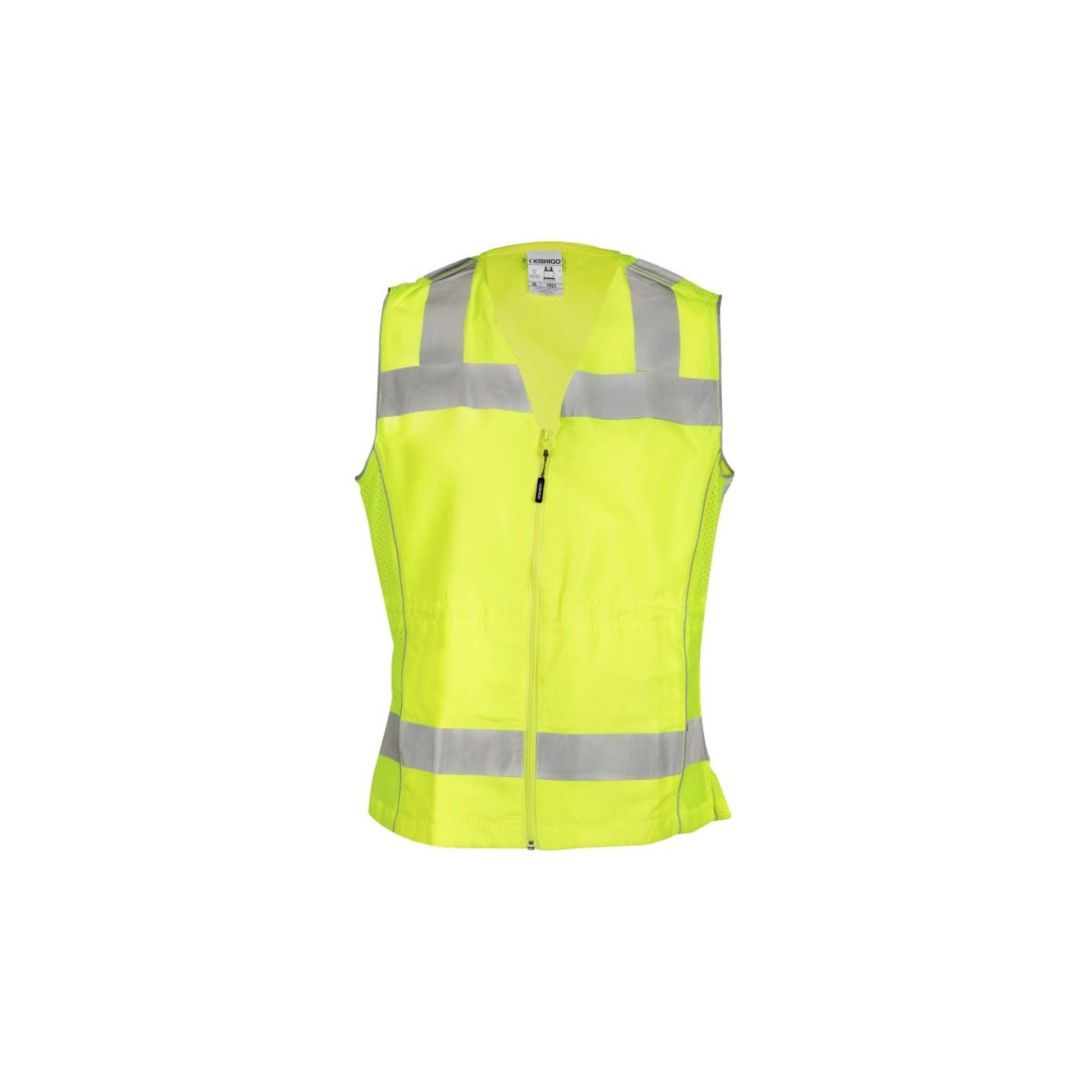 ML Kishigo Class 2 Lime Premium Brilliant Series Womens Vest