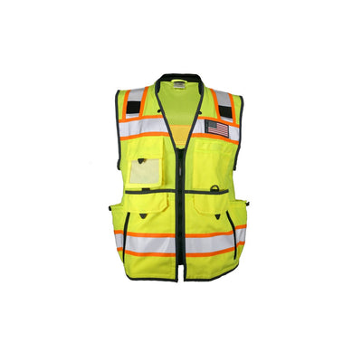 ML Kishigo 1823 Men's Ultimate Construction Vest - front