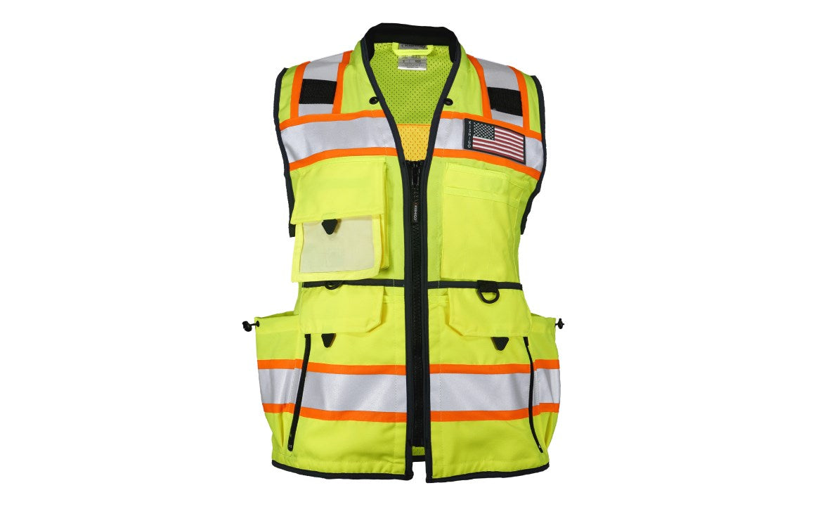 ML Kishigo 1824 Women's Ultimate Construction Vest - front