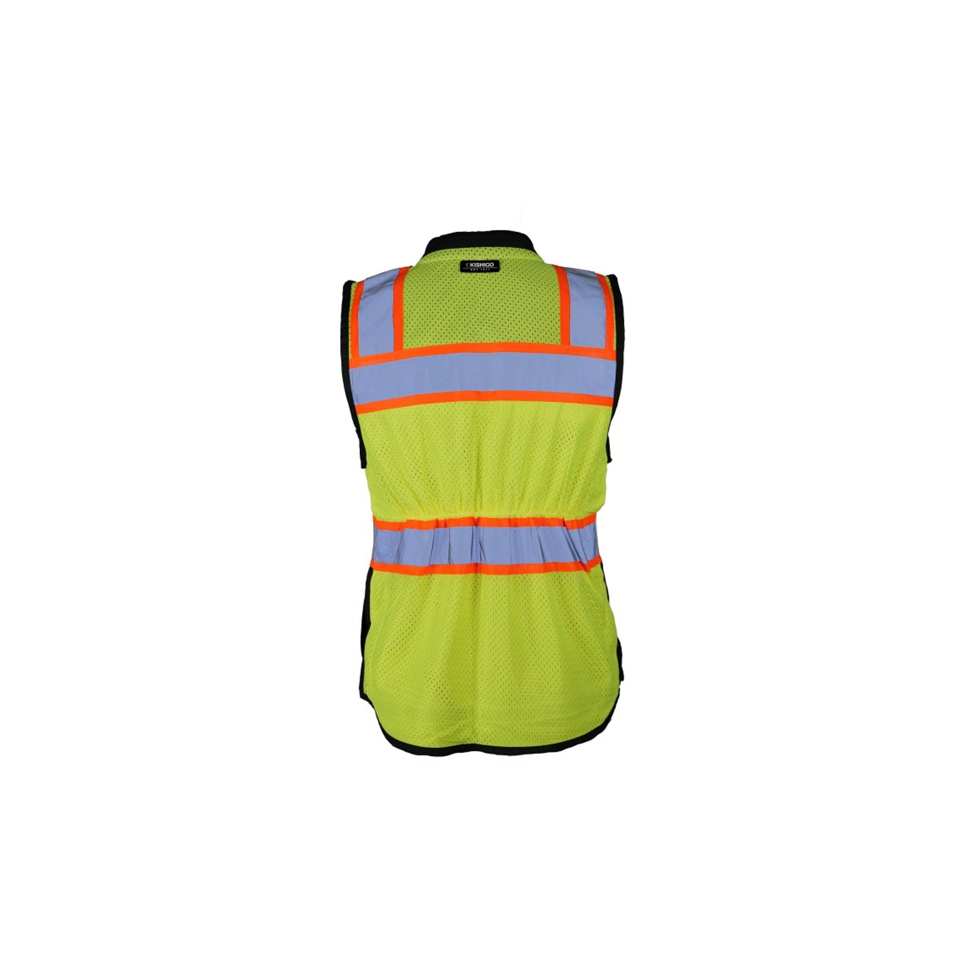 ML Kishigo Class 2 Lime Womens Heavy Duty Surveyors Vest