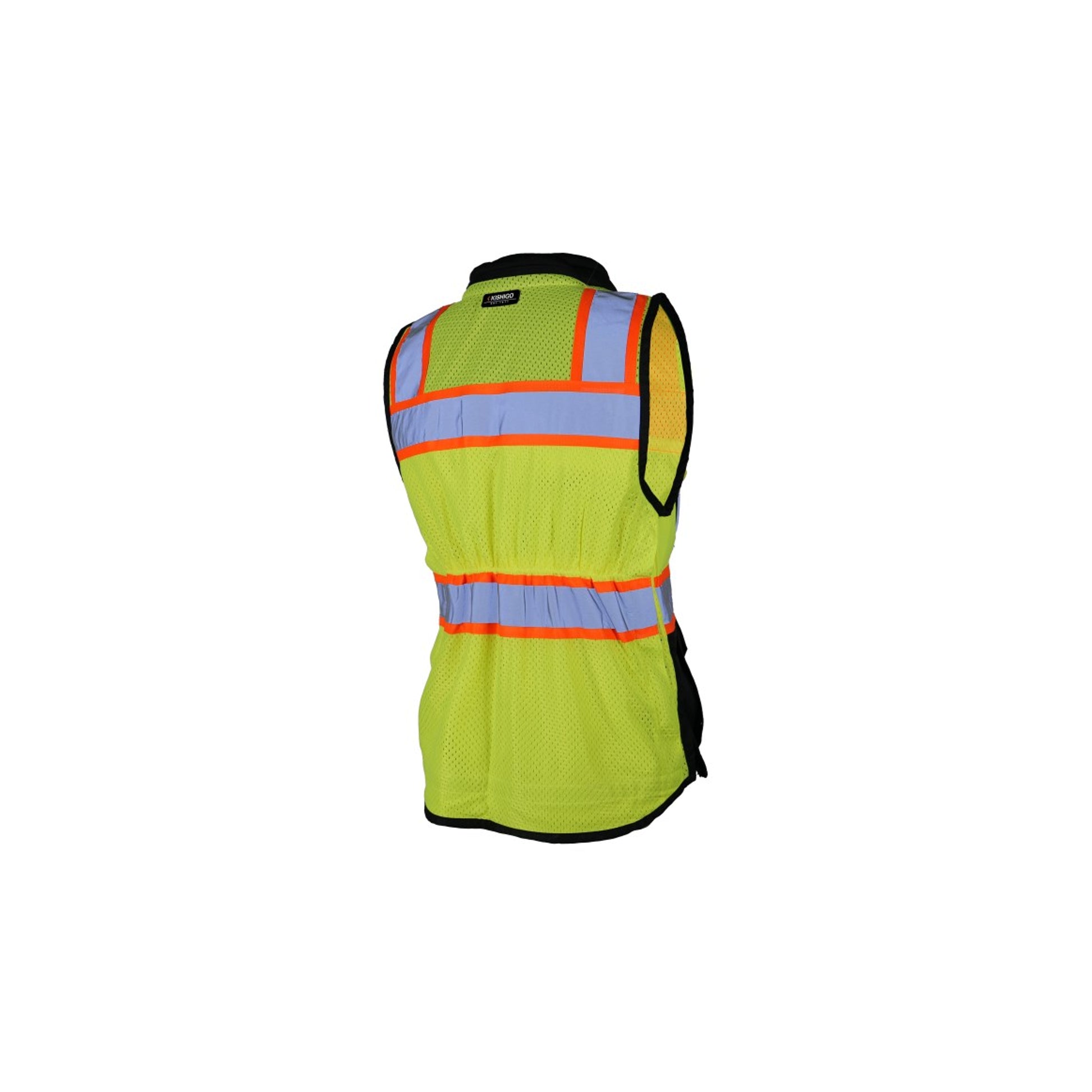 ML Kishigo Class 2 Lime Womens Heavy Duty Surveyors Vest