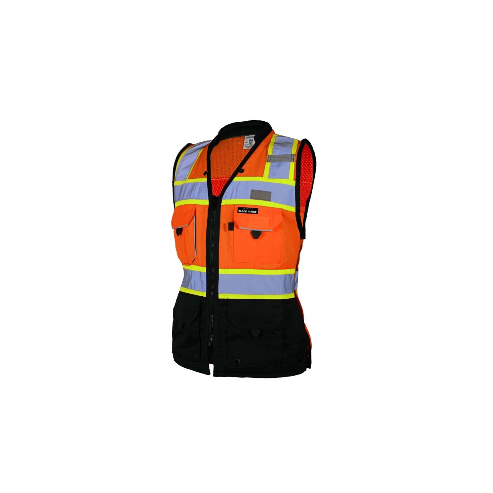 ML Kishigo Class 2 Orange Womens Heavy Duty Surveyors Vest