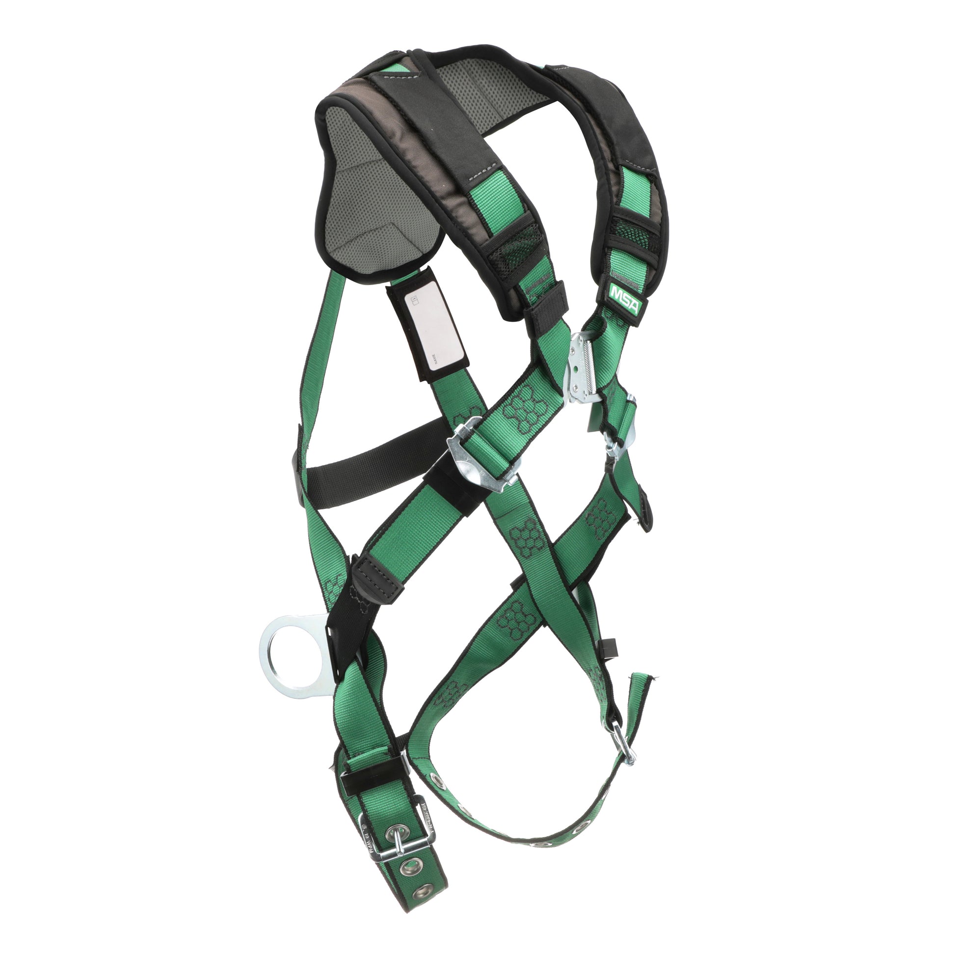 MSA V-FORM+ Harness w/Back & Side D-Rings - Tongue Buckle Leg Straps - Extra Small - 10206088