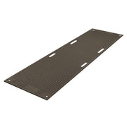 Ground Protection - VersaMAT - 2' X 8' - Black - W/ Hand Holes - 120 Ton Load - VM28HH8