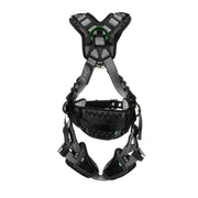 MSA V-FIT Construction Harness w/Back & Side D-Rings - Tongue Buckle Leg Straps - Shoulder & Leg Padding - Standard - 10195181
