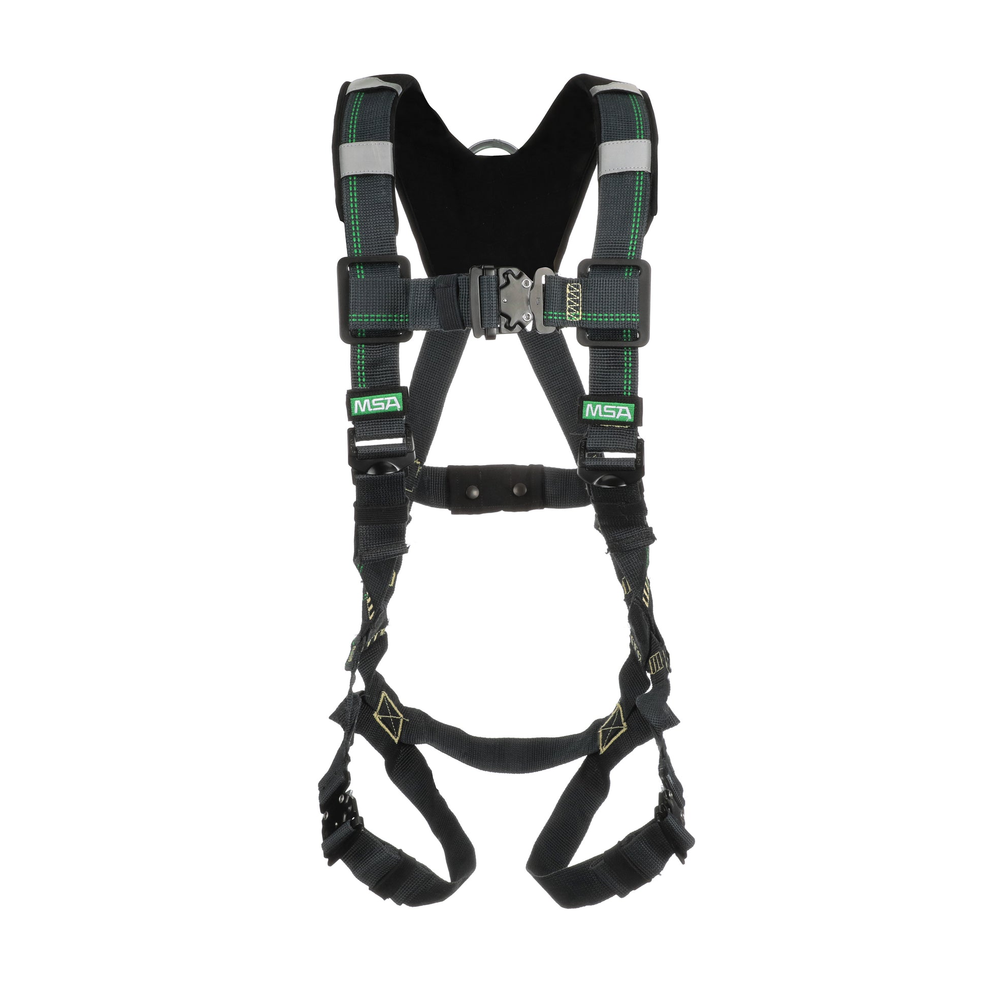 MSA EVOTECH Arc Flash Harness w/Back D-Ring - Quick-Connect leg straps - Shoulder Padding - X-Small (XSM) - 10150143