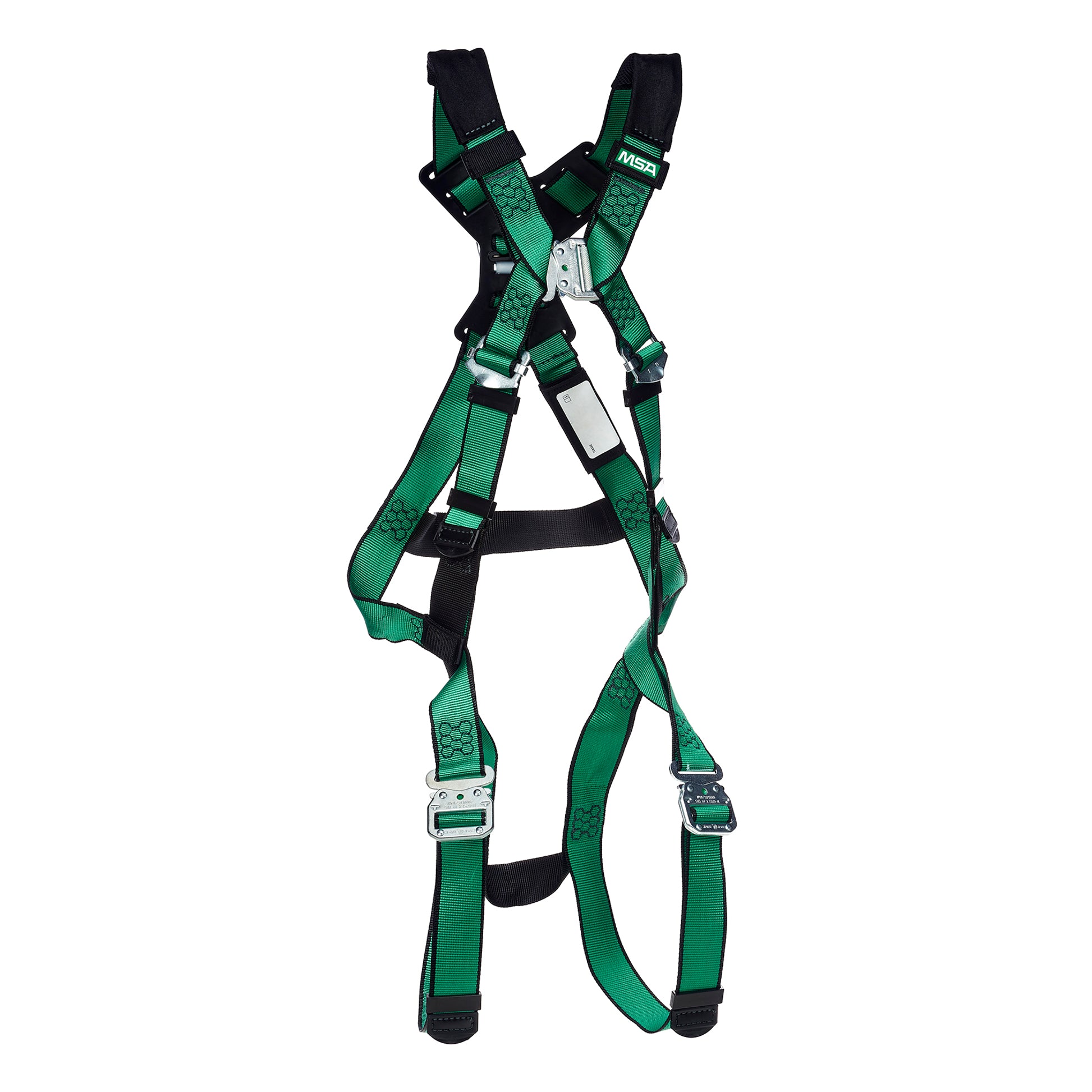 MSA V-FORM+ Harness w/Back D-Ring - Quick Connect Leg Straps - Standard - 10206133