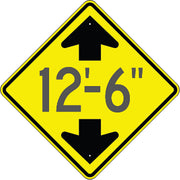 UNDERPASS HEIGHT - SPECIFY LIMIT - UNDERPASS HEIGHT - SPECIFY LIMIT , 36” DIA, Aluminum (.080) EGP Reflective