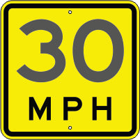 SPECIFY LIMIT MPH