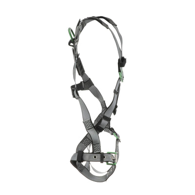 MSA V-FIT Harness w/Back D-Ring - Tongue Buckle Leg Straps - Standard - 10195092