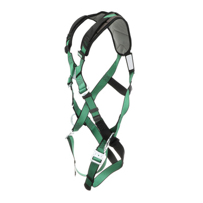 MSA V-FORM+ Harness w/Back & Side D-Rings - Quick Connect Leg Straps - Standard - 10206105