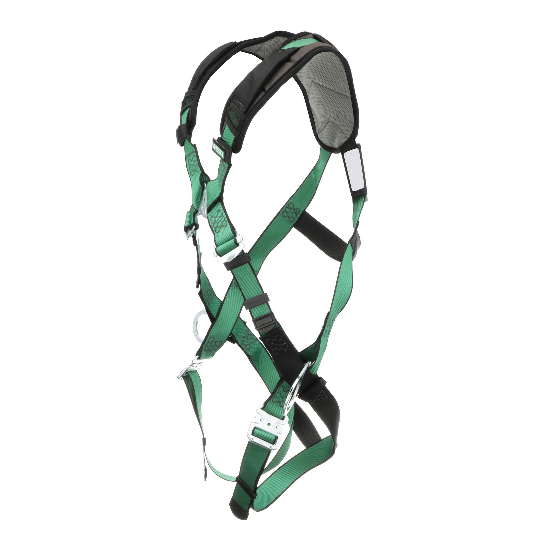 MSA V-FORM+ Harness w/Back & Side D-Rings - Quick Connect Leg Straps - Extra Small - 10206104