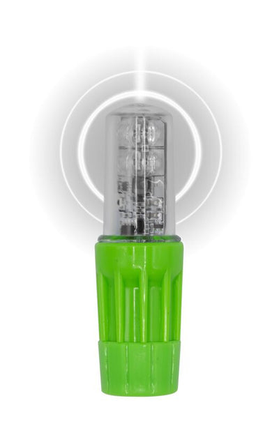 Warning Whip Replacement Light For Use With 1156 Socket - Rocket II - Super Bright - Flashing White LED - WLFS.4LED.WF