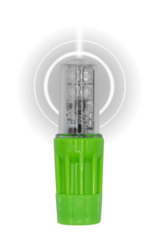 Warning Whip Replacement Light For Use With 1156 Socket - Rocket II - Super Bright - Flashing White LED - WLFS.4LED.WF