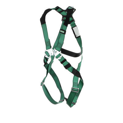MSA V-FORM Harness w/Back D-Ring - Qwik-Fit Leg Straps - Extra Small - 10197195