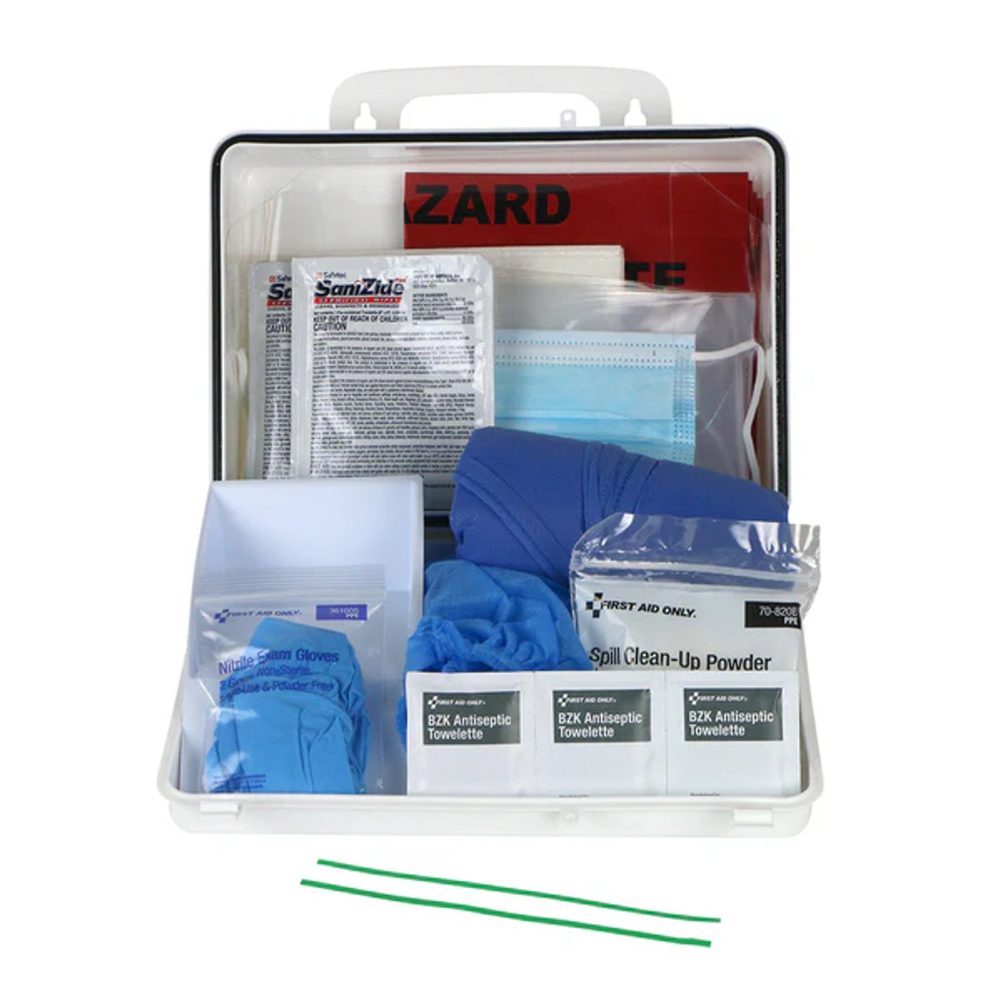 First Aid Only Wall-Mount Bloodborne Pathogen & Bodily Fluid Spill Kit - 214-U/FAO