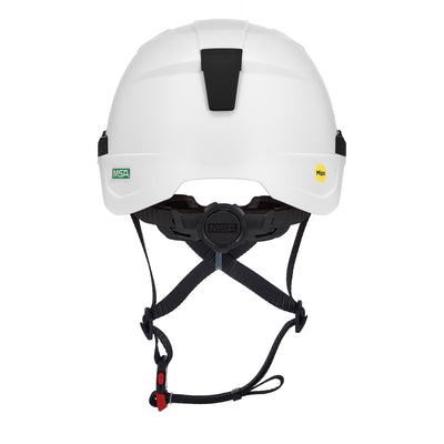 MSA V-Gard H2 Type II Class E Safety Helmet - Mips - No Vent - White - 10242822