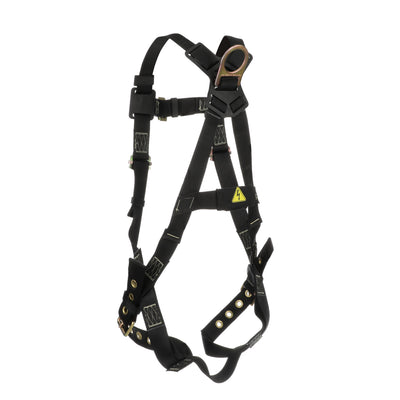 MSA Workman Arc Flash Vest-Style Harness w/Back D-Ring - Qwik-Fit leg straps - Standard (STD) - 10152652