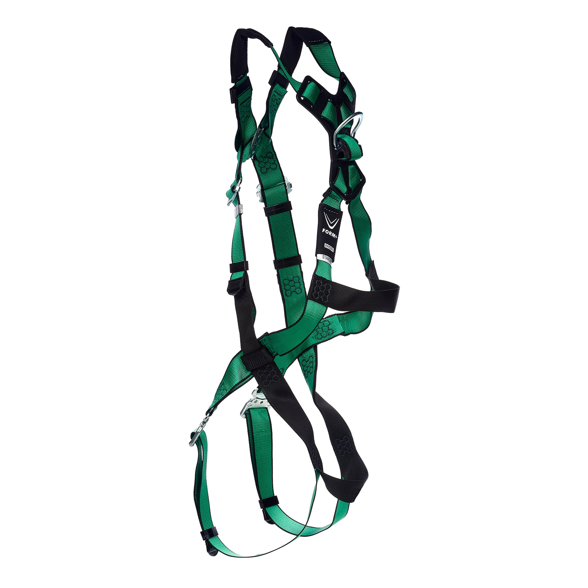 MSA V-FORM+ Harness w/Back D-Ring - Quick Connect Leg Straps - Standard - 10206133