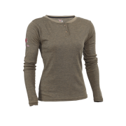 DRIFIRE TECGEN Women's FR Long Sleeve Henley - TEE1N HW
