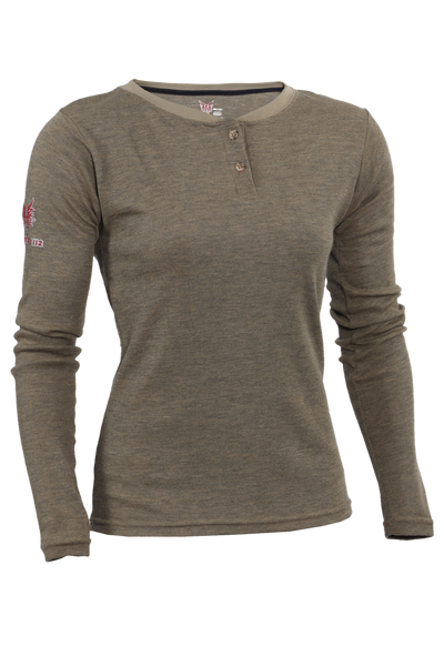 DRIFIRE TECGEN Women's FR Long Sleeve Henley - TEE1N HW