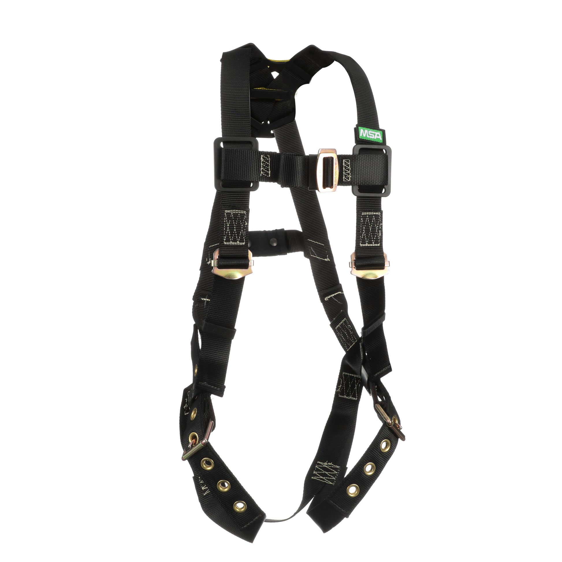 MSA Workman Arc Flash Vest-Style Harness w/Back Web Loop - Tongue Buckle leg straps - X-Small (XSM) - 10152632