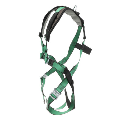 MSA V-FORM+ Harness w/Back D-Ring - Quick Connect Leg Straps - Super Extra Large - 10206103