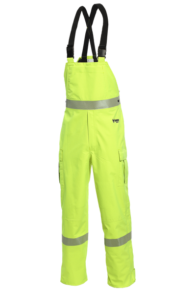 DRIFIRE HYDROflash Hi-Vis FR Rain Bib Class E - HYDROFLASHB-Y