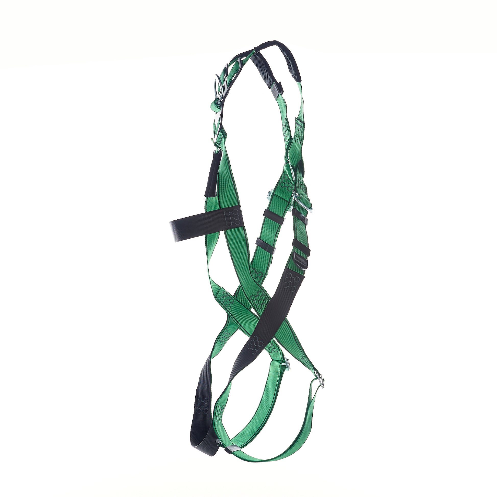 MSA V-FORM Harness w/Back D-Ring - Qwik-Fit Leg Straps Quick Connect Chest Buckle - Super Extra Large - 10207732