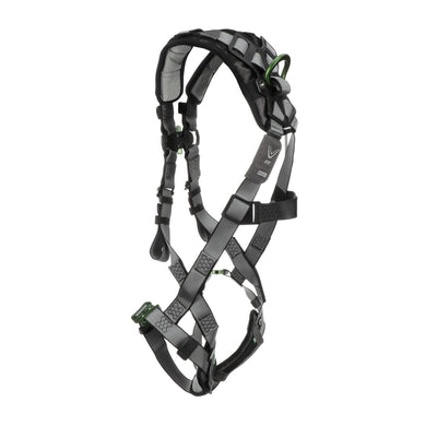 MSA V-FIT Harness w/Back D-Ring - Quick-Connect Leg Straps - Shoulder & Leg Padding - Standard - 10194945