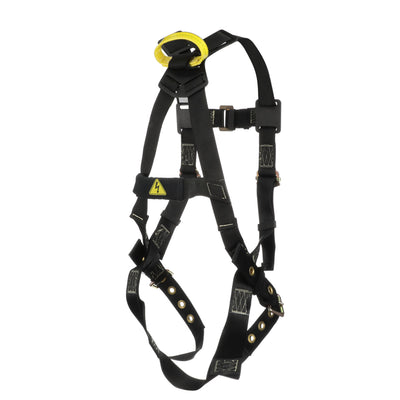 MSA Workman Arc Flash Vest-Style Harness w/Back Web Loop - Tongue Buckle leg straps - X-Small (XSM) - 10152632